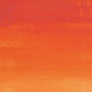 トランスペアレント オレンジ(650)ハーフパン W&N固形水彩絵具