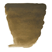 ローアンバー（408）ハーフパン ヴァンゴッホ固形水彩絵具