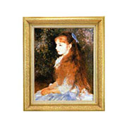 イレーヌ・カーン・ダンヴェルス嬢の肖像（ルノアール） F15号・原画同寸大