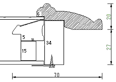 断面図