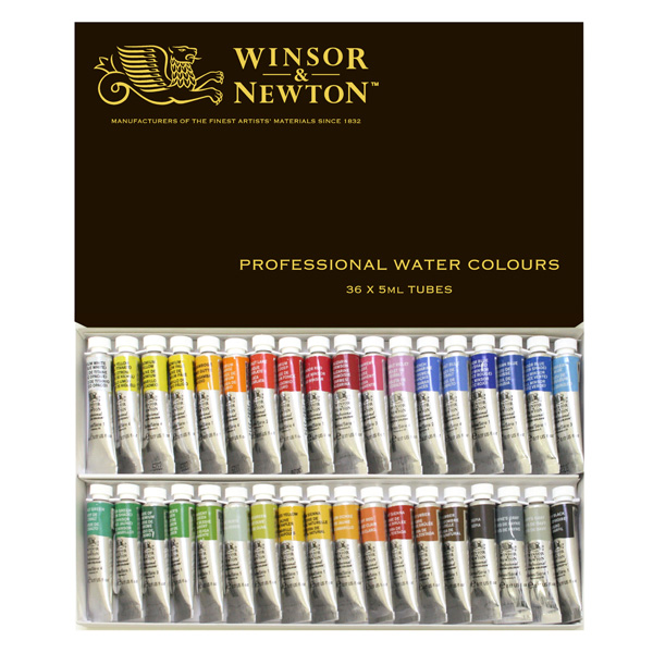 winsor newton油絵具　36カラー170ml