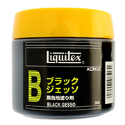 ブラックジェッソ300ml 容器入  リキテックス・メディウム