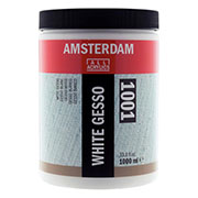 ホワイトジェッソ（1001）1000ml アムステルダム