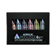 ホルベイン アクリリック イリデッセンス 5ml 新色6色セット