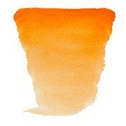パーマネントオレンジ（266）ハーフパン ヴァンゴッホ固形水彩絵具
