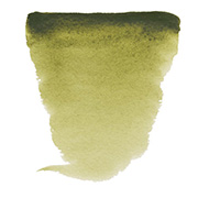 オリーブグリーン（620）ハーフパン ヴァンゴッホ固形水彩絵具
