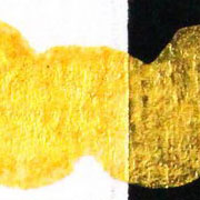 ゴールド (016) シャインパール クサカベ固形水彩