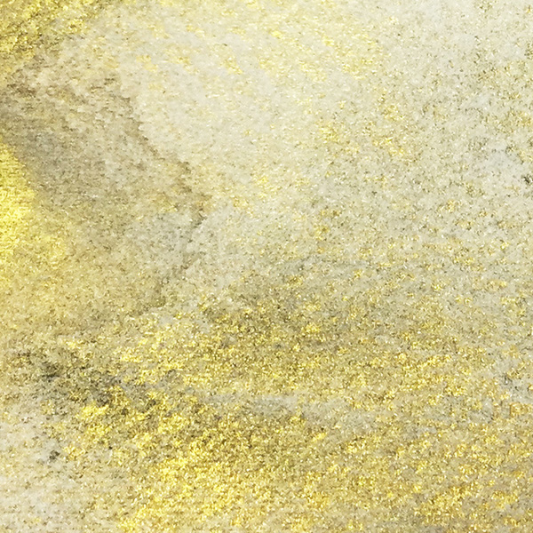 チャコール グロウ ゴールド (17) 4号10ml  クサカベ チャコール 透明水彩絵具