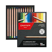カランダッシュ・ルミナンス6901（油性色鉛筆・軟芯）12色セット 紙箱入
