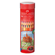 ファーバーカステル・レッドライン色鉛筆（丸缶）36色セット