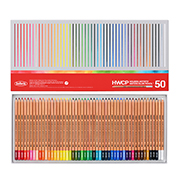 ホルベイン・水彩色鉛筆 50色 全色セット（紙箱入り）WP195