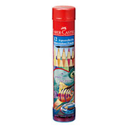 ファーバーカステル・レッドライン水彩色鉛筆（丸缶）12色セット