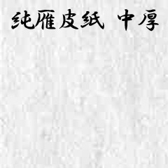 紗漉純雁皮紙（しゃずきじゅんがんびし）厚口未晒（みざらし）未加工 ２枚巻 52×95cm