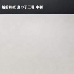 鳥の子紙 3号/98×188ｃｍ 2枚